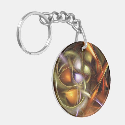 Balloons and Ribbons  Abstract キーホルダー (正面左)