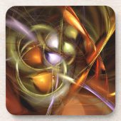 Balloons and Ribbons  Abstract コースター (正面)