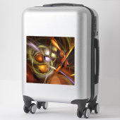 Balloons and Ribbons  Abstract シール (スーツケース)