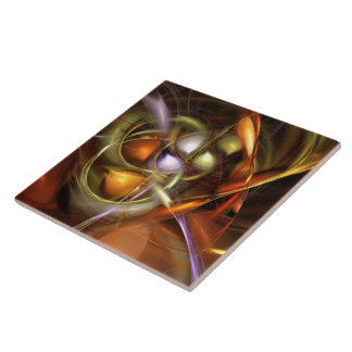 Balloons and Ribbons  Abstract タイル