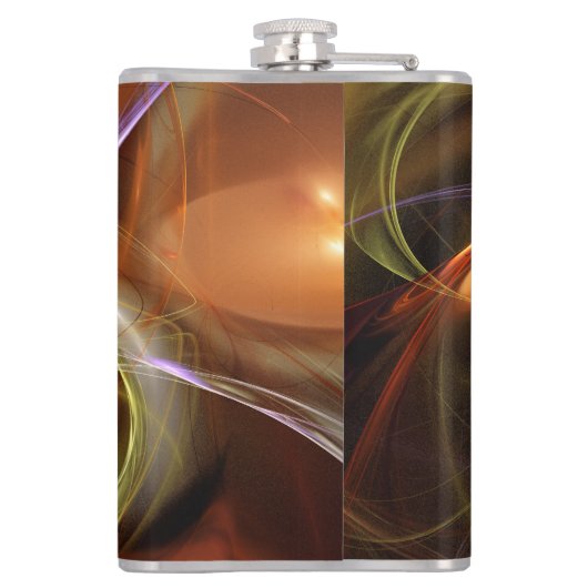 Balloons and Ribbons  Abstract フラスク (裏面)