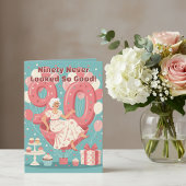 Balloons Elegant Woman's 90th Birthday Greeting カード