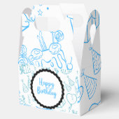 ballotin bleu  フェイバーボックス (オープン)