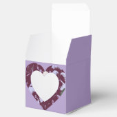 Ballotin "Cœur de Violettes"  フェイバーボックス (オープン)