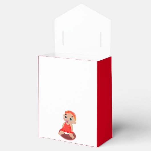 Ballotins  bébé fille フェイバーボックス (オープン)