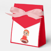 Ballotins  bébé fille フェイバーボックス (正面サイド)