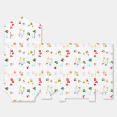 Ballotins boîte cadeau pour fête d'anniversaire フェイバーボックス (見開き)