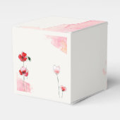 Ballotins "Coquelicots" フェイバーボックス (正面サイド)