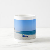 Ballstonのビーチ コーヒーマグカップ (中央)