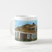 Ballstonのビーチ コーヒーマグカップ (正面左)