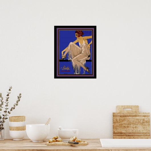 Bally Chaussures Deco Poster 16 x 20 ca. 1924 ポスター (キッチン)