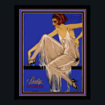 Bally Chaussures Deco Poster 16 x 20 ca. 1924 ポスター<br><div class="desc">Federico Ribasカラフルによるバリーシューズのアールデコ広告（1924年）</div>