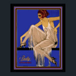 Bally Chaussures Deco Poster 16 x 20 ca. 1924 ポスター<br><div class="desc">Federico Ribasカラフルによるバリーシューズのアールデコ広告（1924年）</div>