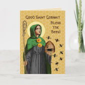 Ballyvourney (SAE 003)グリーティングカーの聖ゴブナート カード (正面)