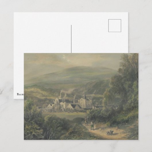 Balmoral Castle by William Gauci ポストカード (正面/裏面)