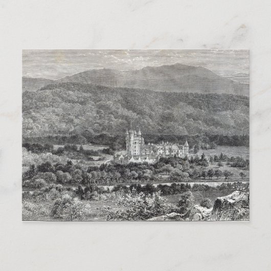 Balmoral, from 'Leisure Hour', 1888 ポストカード (正面)