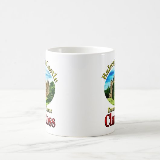 Balnagownの城の夢を見ている一族ロス コーヒーマグカップ (中央)