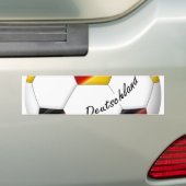 Balón de FÚTBOL ALEMANIA equipo nacional 2014 バンパーステッカー (車上)