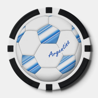 Balón de FÚTBOL ARGENTINA selección nacional 2014 ポーカーチップ