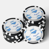 Balón de FÚTBOL ARGENTINA selección nacional 2014 ポーカーチップ (積み重ね)
