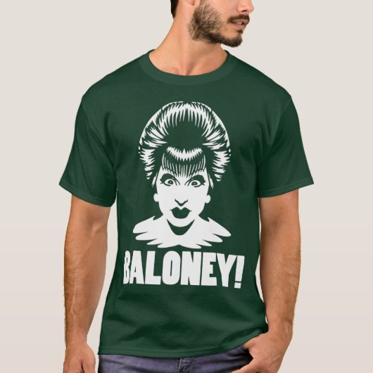 Baloney Biancaドラッグクイーンレース抽象芸術グラフィック Tシャツ (正面)