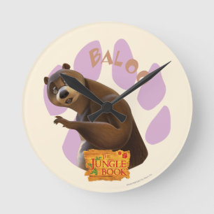 Baloo 1 ラウンド壁時計