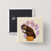 Baloo 1 缶バッジ (正面&裏面)