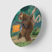 Baloo 3 ラウンド壁時計 (傾斜)