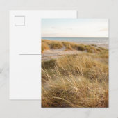 Baltic sea beach in Liepaja, Latvia ポストカード (正面/裏面)