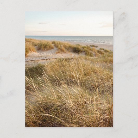 Baltic sea beach in Liepaja, Latvia ポストカード (正面)