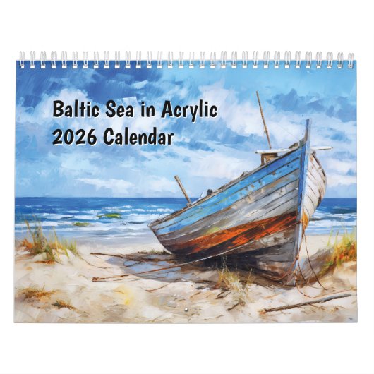 Baltic Sea in Acrylic – 2026 Calendar カレンダー (カバー)