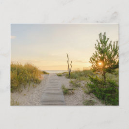 Baltic sea view in Liepaja, Latvia ポストカード