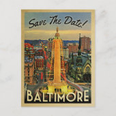 Baltimore日付のヴィンテージはがきを保存 案内ポストカード (正面)