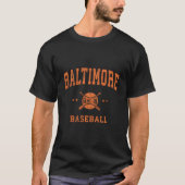 Baltimore Baseball Throwback Tシャツ (正面)
