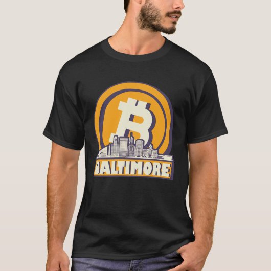 Baltimore Bitcoin Maximalist  Bitcoin Baltimore Sk Tシャツ (正面)