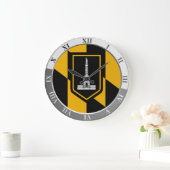 Baltimore flag Large Clock ラージ壁時計 (ホーム)