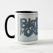 Baltimore Maryland Denim Mug マグカップ (左)