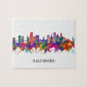 Baltimore Maryland skyline ジグソーパズル (横)