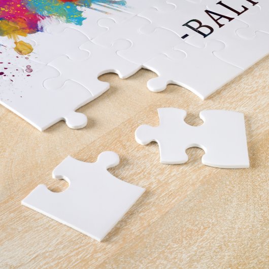 Baltimore Maryland skyline ジグソーパズル (側面)