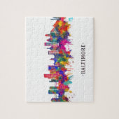 Baltimore Maryland skyline ジグソーパズル (縦)