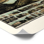 Baltimore, MD Panoramic Map - 1870 ポスター (角)