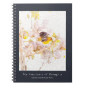 Baltimore Oriole Notebook | Nature Art Journal ノートブック (正面)