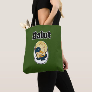 Balutの卵のアヒルの胚の卵蛋白質のフィリピン人 トートバッグ