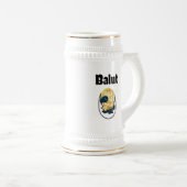 Balutの卵のアヒルの胚の卵蛋白質のフィリピン人 ビールジョッキ (正面右)