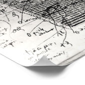 Balzacの作品の1ページ ポスター (角)