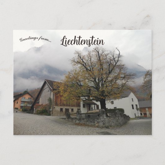 Balzers Liechtenstein ポストカード (正面)