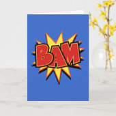 Bam3 カード (黄色い花)