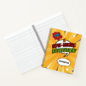 BAM! コミックスタイルのクールでおしゃれなユニークなノート ノートブック (内部)