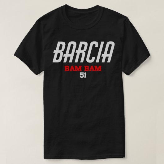 BAM BAM JUSTIN BARCIA 51 MOTOCROSS SUPERCROSS MERC Tシャツ (デザイン正面)