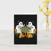 Bam Boo Halloween Ghost Mahjong Funny Costume Game カード (黄色い花)